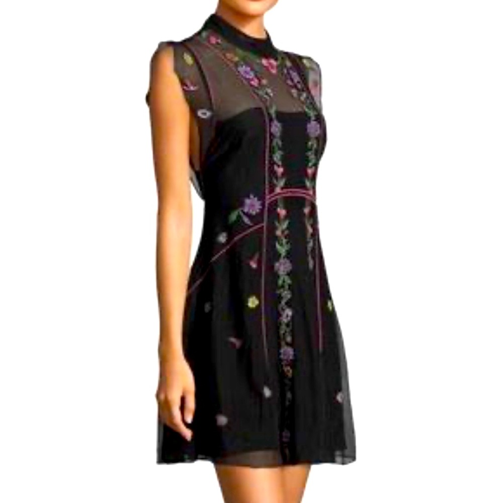 NWOT✨ Free People Riviera Embroidered Mini Dress